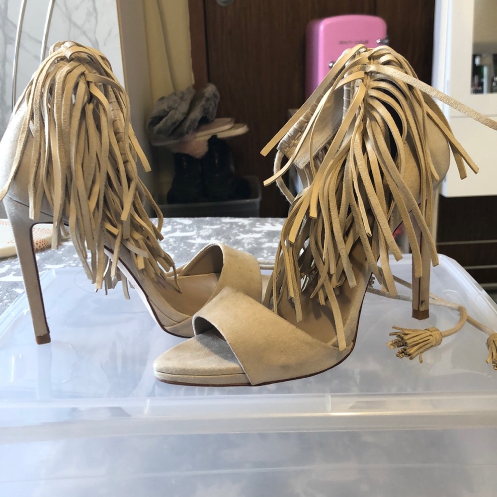 Zara fringe shoe